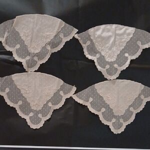 Elegant Lace Dress Neck Trim Set